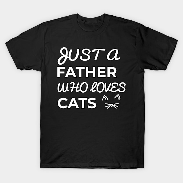 father cat T-Shirt by Elhisodesigns